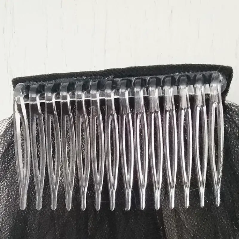 k3kd 10pcs ผมด้านข้าง combs 14 ฟันผ้าคลุมหน้าหวีสำหรับผู้หญิงผู้หญิง, diy เจ้าสาวแต่งงานม่านผมคลิป, อุปกรณ์เสริมผม