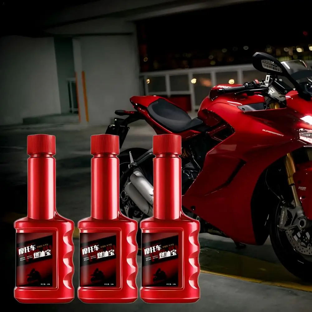 

1/3PCS Motorcycle Fuel Additive Engine System Cleaning Reduces Carbon Build-Up Lubricates Energy Saver Fuel Treasure Additive