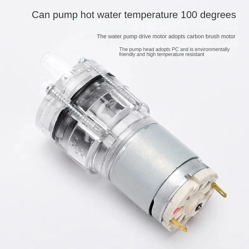 Dc12V pump high temperature long life diaphragm self-priming pump tea set drinking machine small motor Electric tool accessories