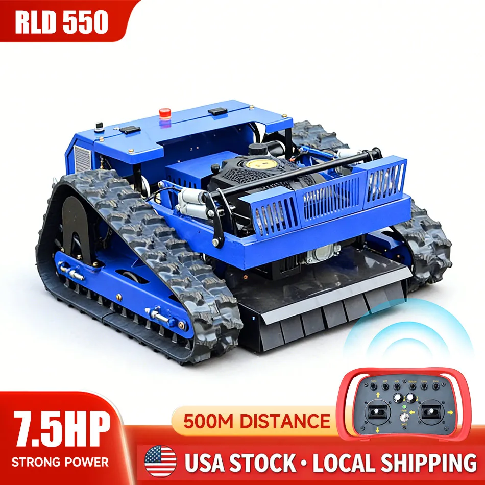 

US Stock Free Shipping And Unloading 550mm Cutting Width Remote-Controlled Lawn Mower, Zero Turn Lawn Mower, 4 Stroke Lawn Mower