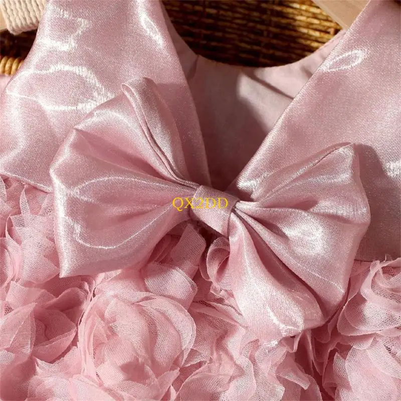 

QX2D реквизит для фотосъемки младенцев с бантом, повязка на голову, платье, костюм, комплект для детской фотосессии