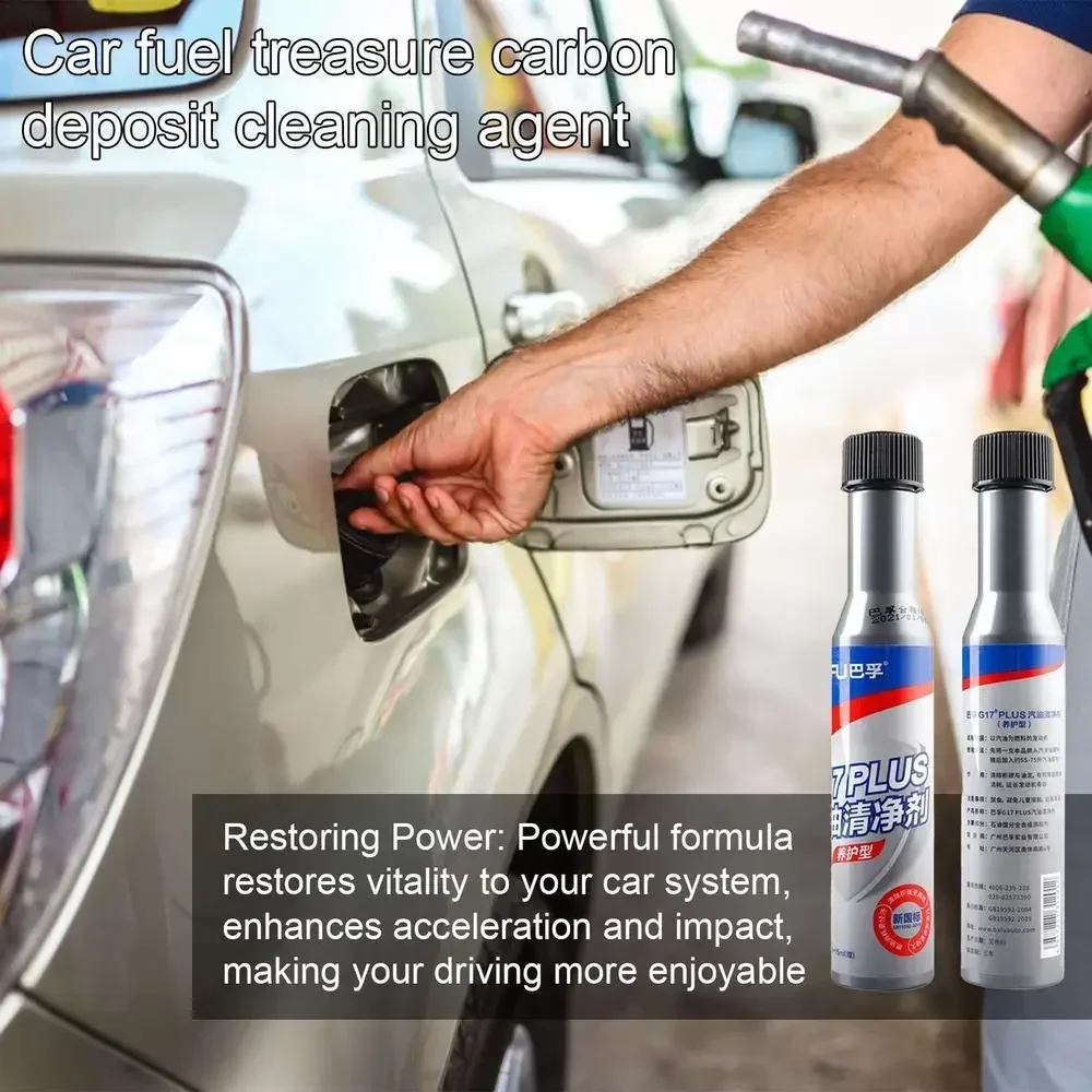 65ML Gasoline Injector Cleaner Remove Engine Carbon Deposit Increase Power in Oil Ethanol Fuel Saver Gas Oil Additive Car Fuel