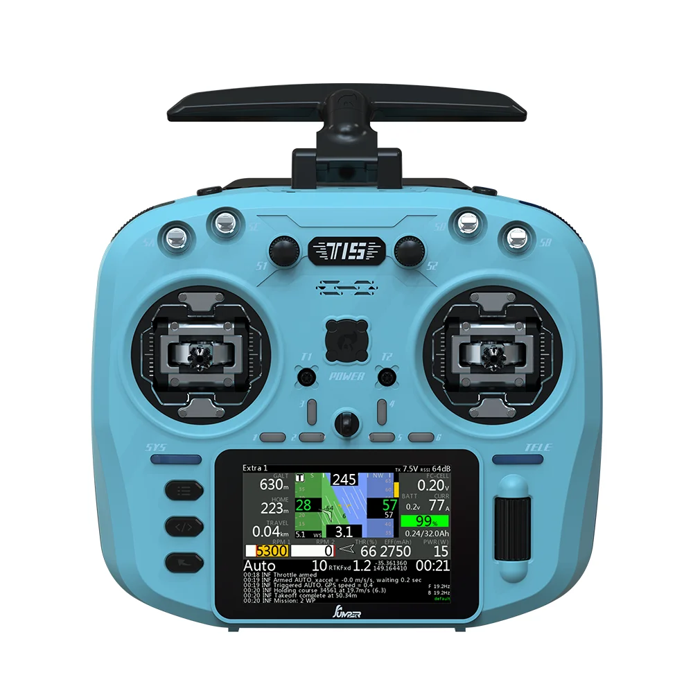 Jumper T15 Hall Sensor EDGETX/ELRS Transmitter Remote Control Color Screen FPV Radio Controller  For RC Drone