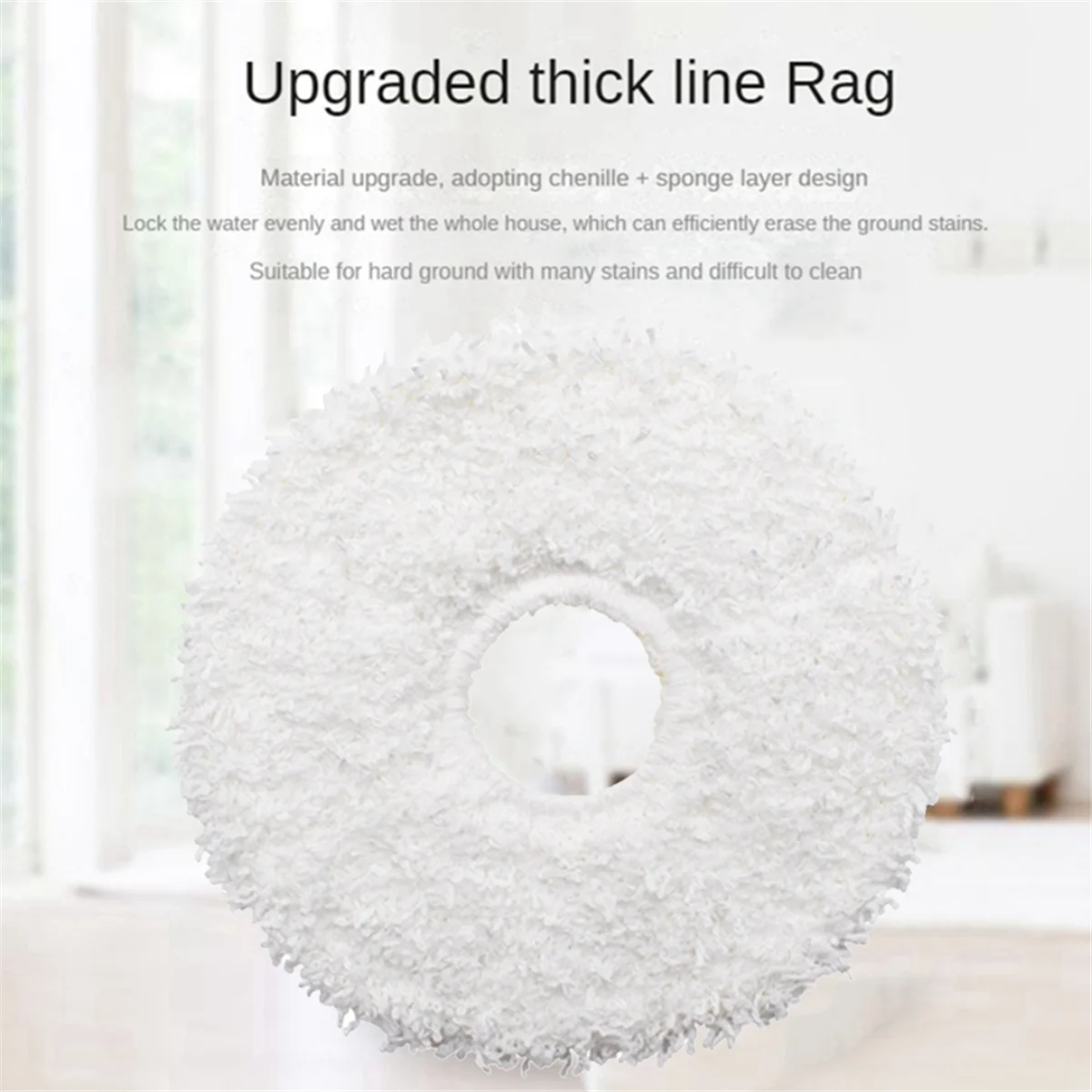 FZFZ Kit di accessori per aspirapolvere robot Floor 3 Station Spazzola laterale principale Mop Straccio Panno Pezzi di ricambio di ricambio