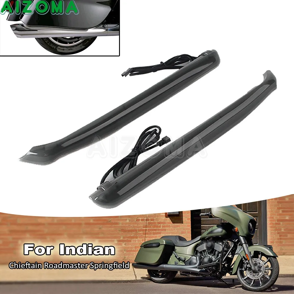 Motorcycle LED Saddlebag Side Light For Indian Chieftain Elite Dark Horse/Elite Roadmaster Limited Springfield Rear Turn Signals