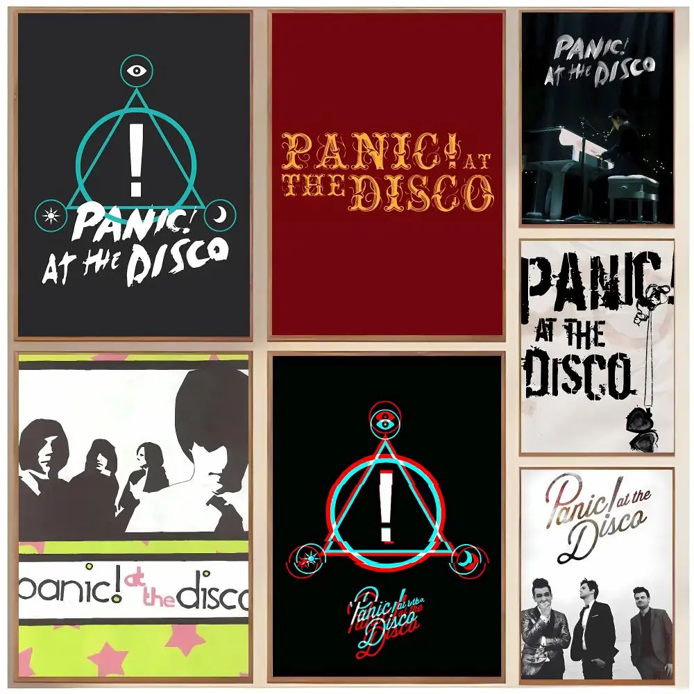 Pop-Punk Band P-Panic! At The Disco Poster  Classic Home Interior Design & Modern Wall Decor Art Collection
