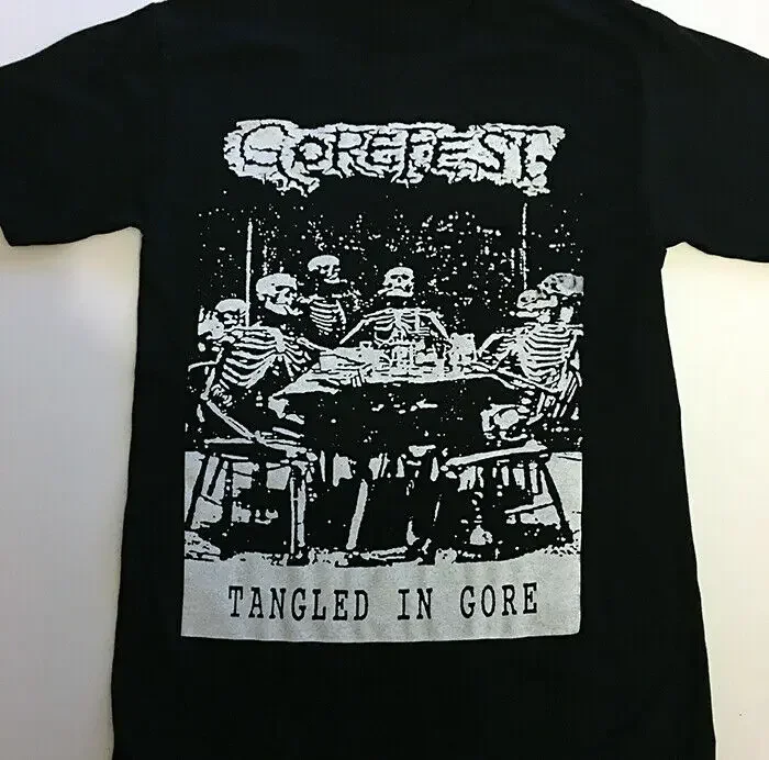 Футболка GOREFEST Death Meettal DISMEMBER Napalm Terrorizer ENTOMBED CARCASS S XL