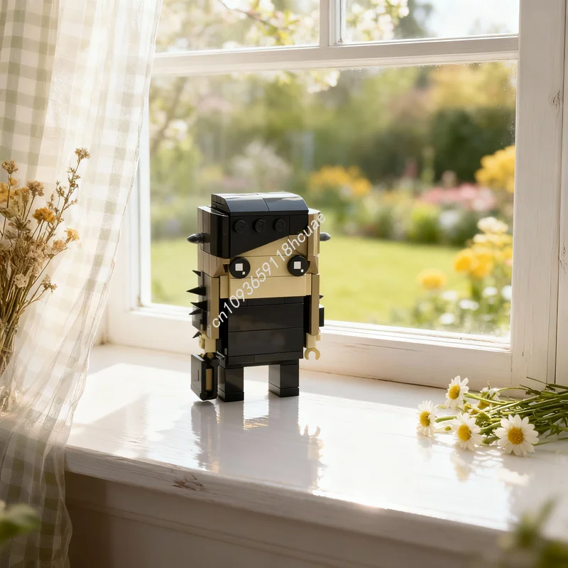 112개 MOC 브릭헤드 메타포 레판타지오 브릭헤드즈 모델 빌딩 블록 크리스마스 선물 건축 교육 장난감 아이디어