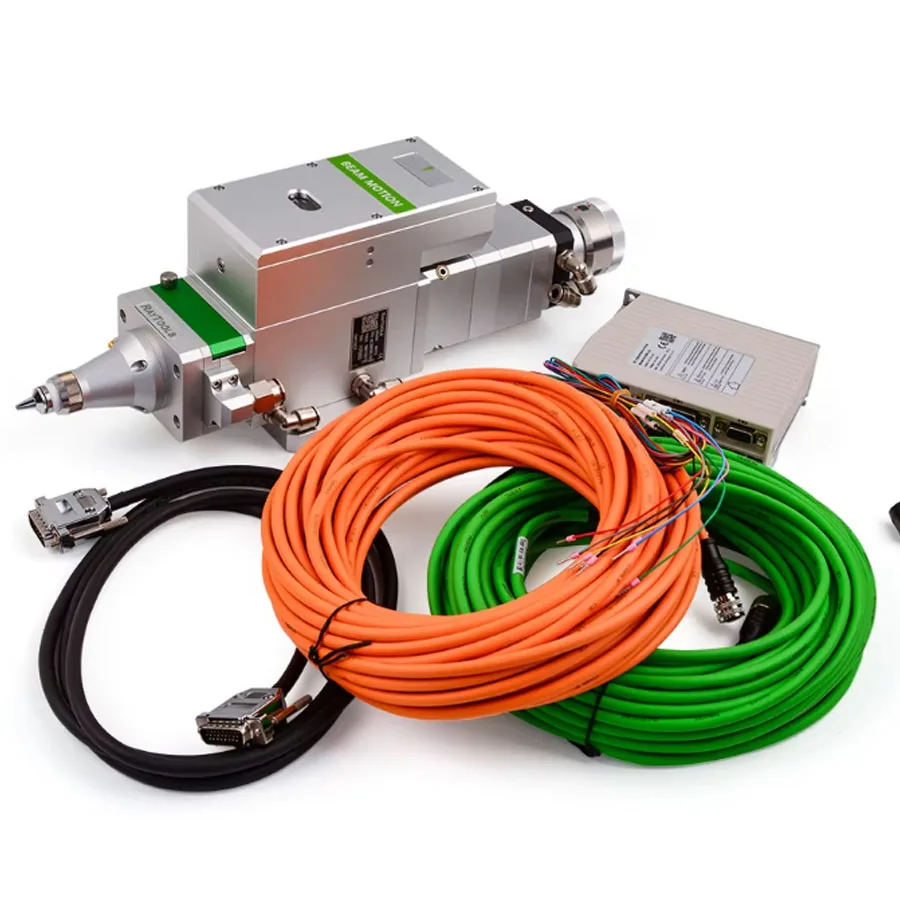 2026 Raytools BM110 FL125/155/200 laser cutting head autofocus 3.3KW with motor driver 2D plane cutting 3D pipe cutting