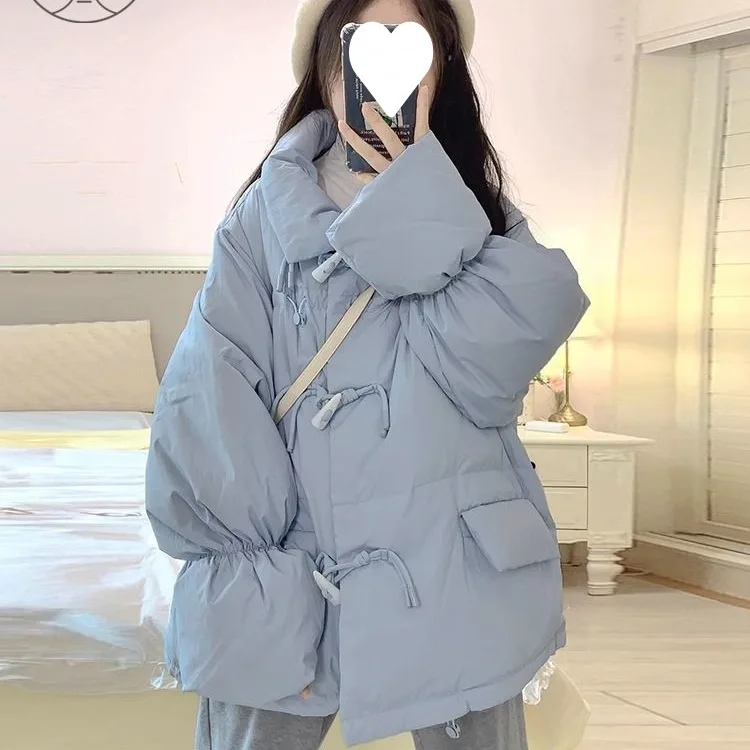 

Пуховик-парка Y2K для женщин: милый, нежный, пастельных тонов, с игривым и женственным стилем для молодых девушек