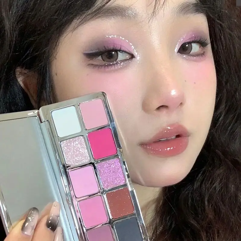 Sitiya Dreamy Ten Melad Winter Atmosphere Colors Gioco quotidiano Trucco Tavolozza di ombretti multicolori per principianti e studenti