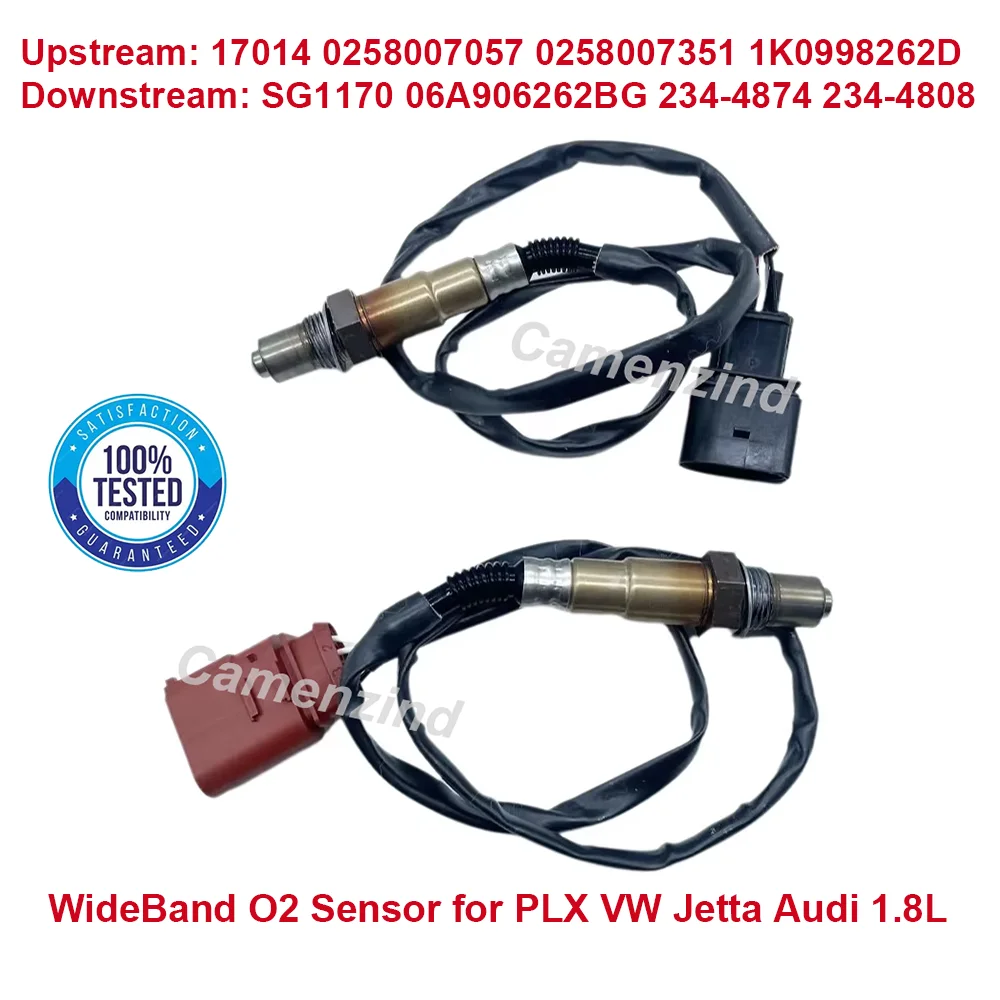 17014 0258007057 0258007351 234-5117 LSU4.2 SG1170 06A906262BG 234-4874 Wideband Oxygen O2 sensor for PLX VW Jetta Audi 1.8L