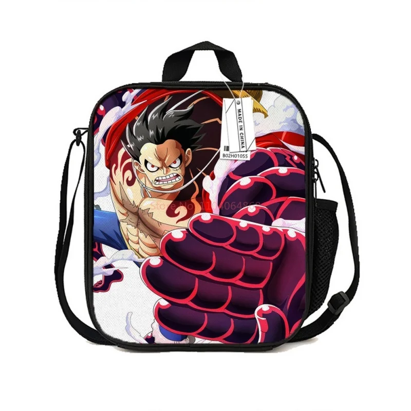 Sac de pique-nique en plein air One Piece, navigation King, Luff, isolation, repas, déjeuner, sac de dessin animé, sac de glace, 7,5