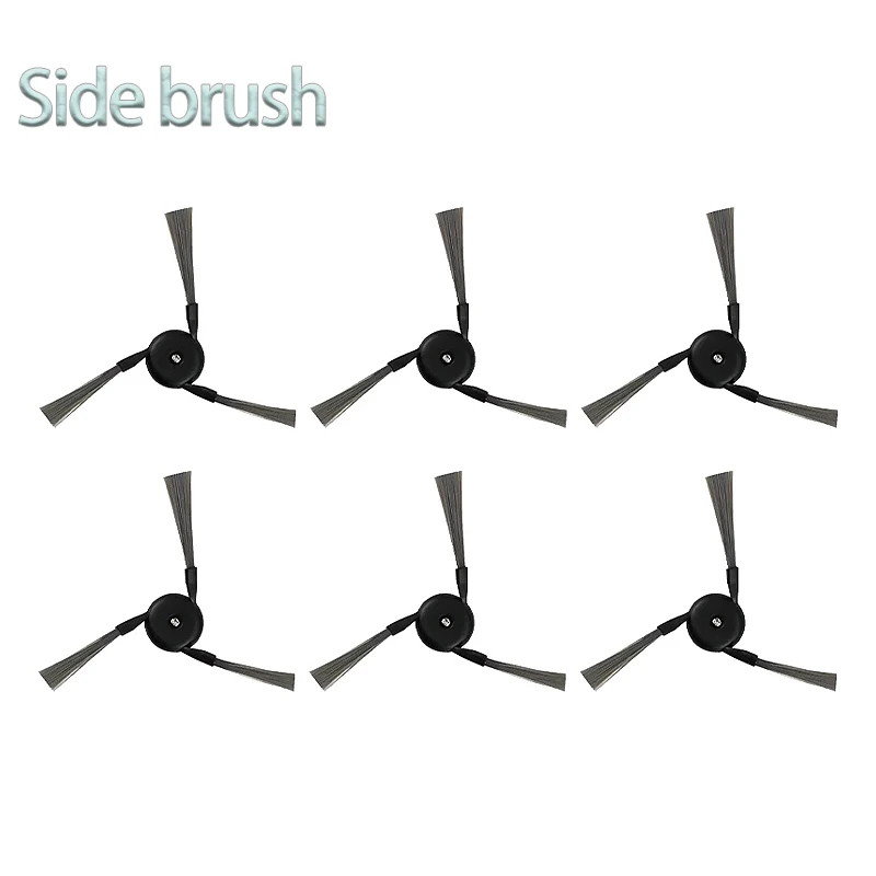 ملحقات مكنسة الروبوت Dreame Aqua 10 Pro Track: فرشاة رئيسية، فرشاة جانبية، فلتر HEPA، قماش ممسحة، كيس غبار