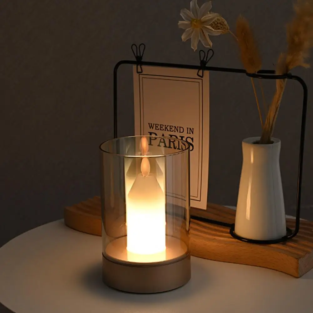 

Motion Sensing Led Candle Gesture Control Led Night Lights with Flicker-free Motion Sensor Technology for Bedside Lamp