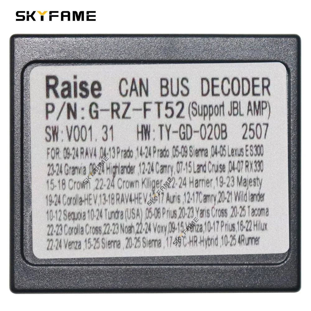 SKYFAME 16Pin سيارة الأسلاك تسخير محول Canbus صندوق فك لتويوتا RAV4 C-HR هايلاندر ليفين كورولا كامري ريز هايلكس CHR