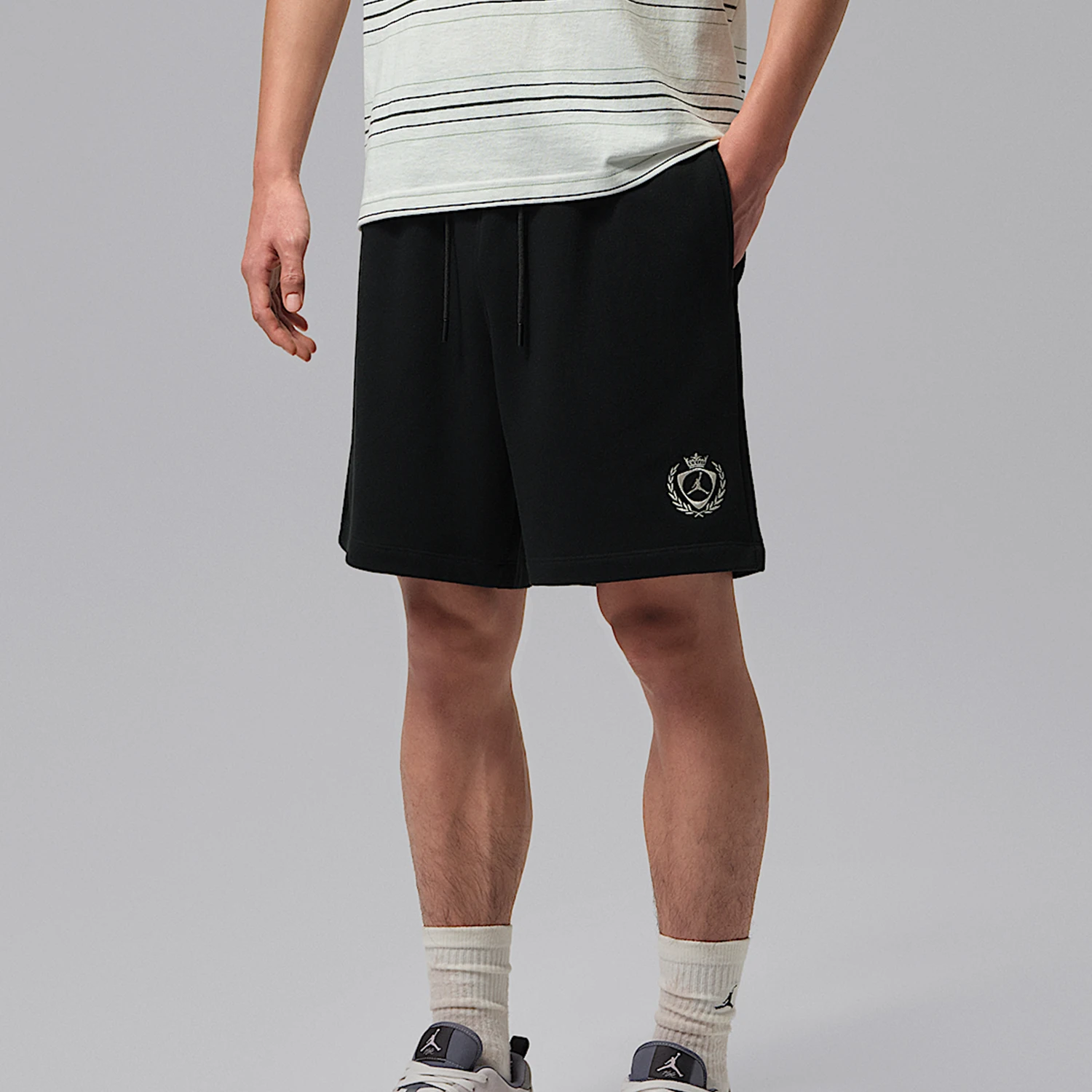 nike-genuine-jordan-men's-sports-lace-up-simple-casual-shorts-iw1603-010
