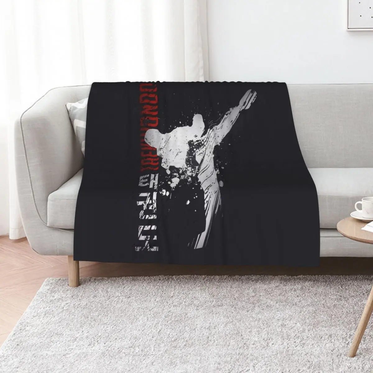 Taekwondo Throw Blanket Blankets For Bed Cute Summer Beddings Decoratives Cute Plaid Softest Blankets