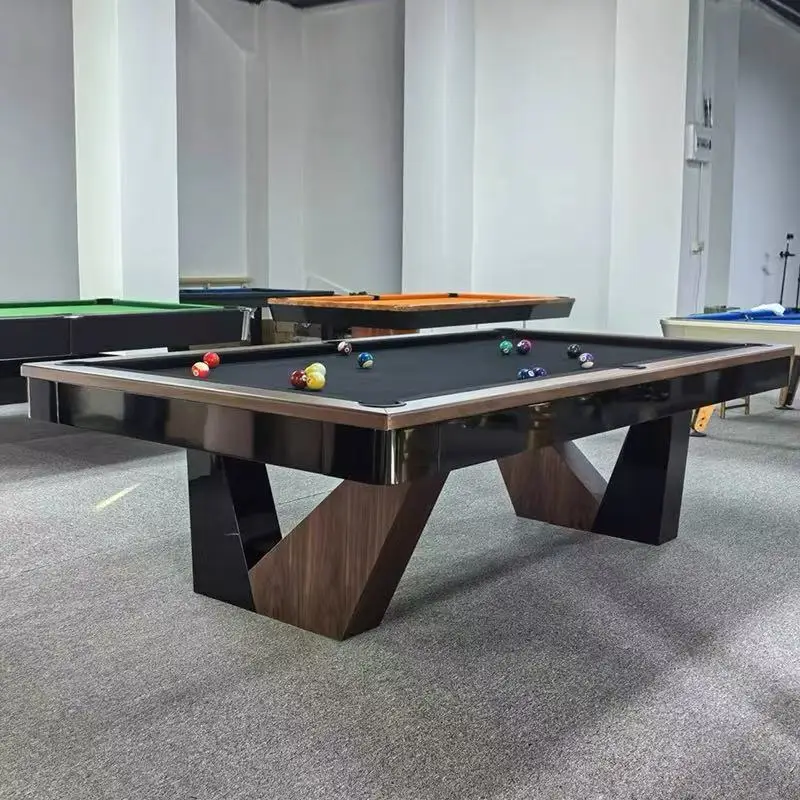 Professional Luxury Modern Solid Wood American Pool Table 7ft 8ft 9ft Slate Custom Billiard Tables Excluding Freight