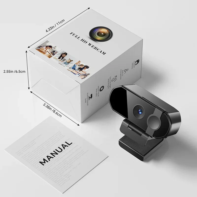 كاميرا ويب Xiaomi 4K ضبط تلقائي للصورة 2K 8MP مع ميكروفون كاميرا ويب Full HD 1080P كاميرات ويب للكمبيوتر المحمول لمكالمات الفيديو المباشر 2025 #6