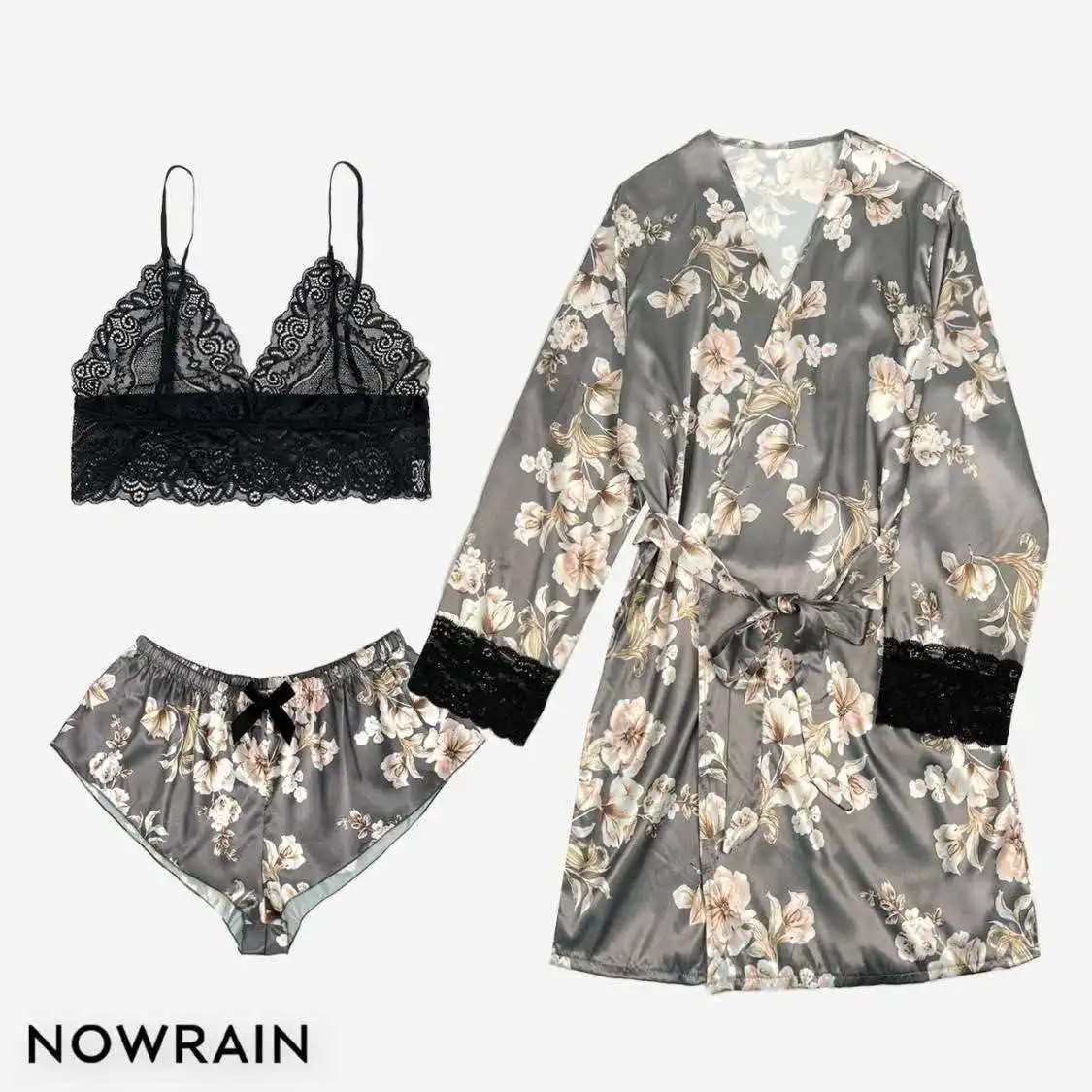 

Сексуальный кружевной открытый кардиган, комплект одежды для женщин, домашняя одежда, халат, новый горячий S Sle, мягкий хлопок, длинный свек средней длины Dr