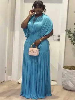 10 best sales długa niebieska sukienka - №1