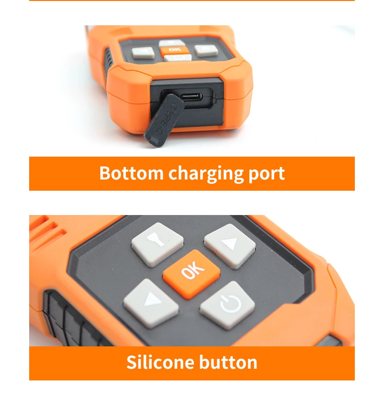 Aikesi Portátil de Alta Sensibilidade JLY-CP100Explosivo (combustível) Detector de Vazamento de Gás com Sensor Flexível Pescoço