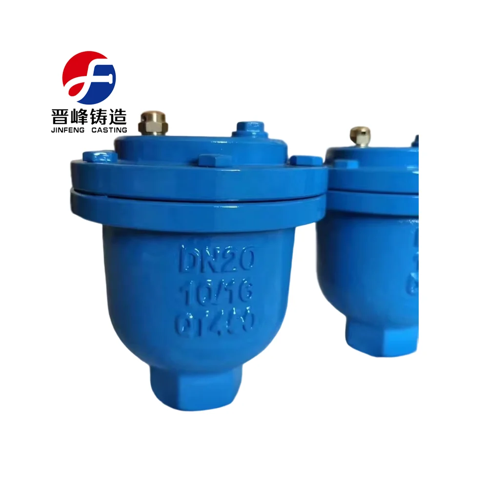 DI CI Flange Single Hole Automatic Single Sewage Pipe Air Release Exhaust Vent Valve Screwed Check Valve