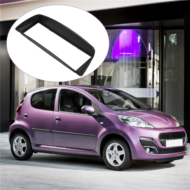 

Car Radio Fascia Panel Frame 1 Din CD DVD Dash Audio Interior Cover Trim For Citroen C1 For Toyota Aygo For 107