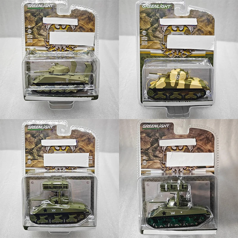 

Greenlight 1:64 Military Camp Tank Camouflage Combat Vehicle Alloy Die Casting Moving Model Collect Ornaments