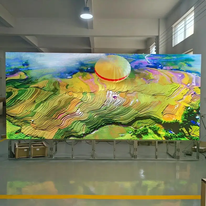 High Brightness P3.91 4500mmx2000mm (LxH)  LED Screen Indoor Full Color Smart LED Advertising Digital Signage And Display