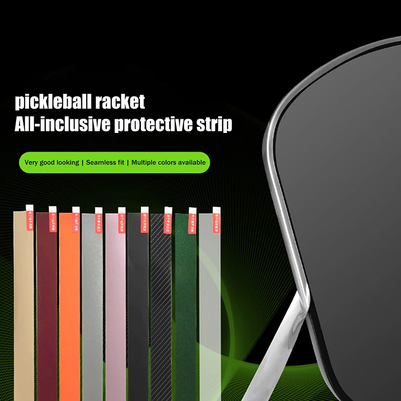

Laser Pickleball Paddle Protection Tape-Paddle Head Edge Guard-Racket Edge Protection Tape-Fit Perfectly Curved Edge Laser Tape