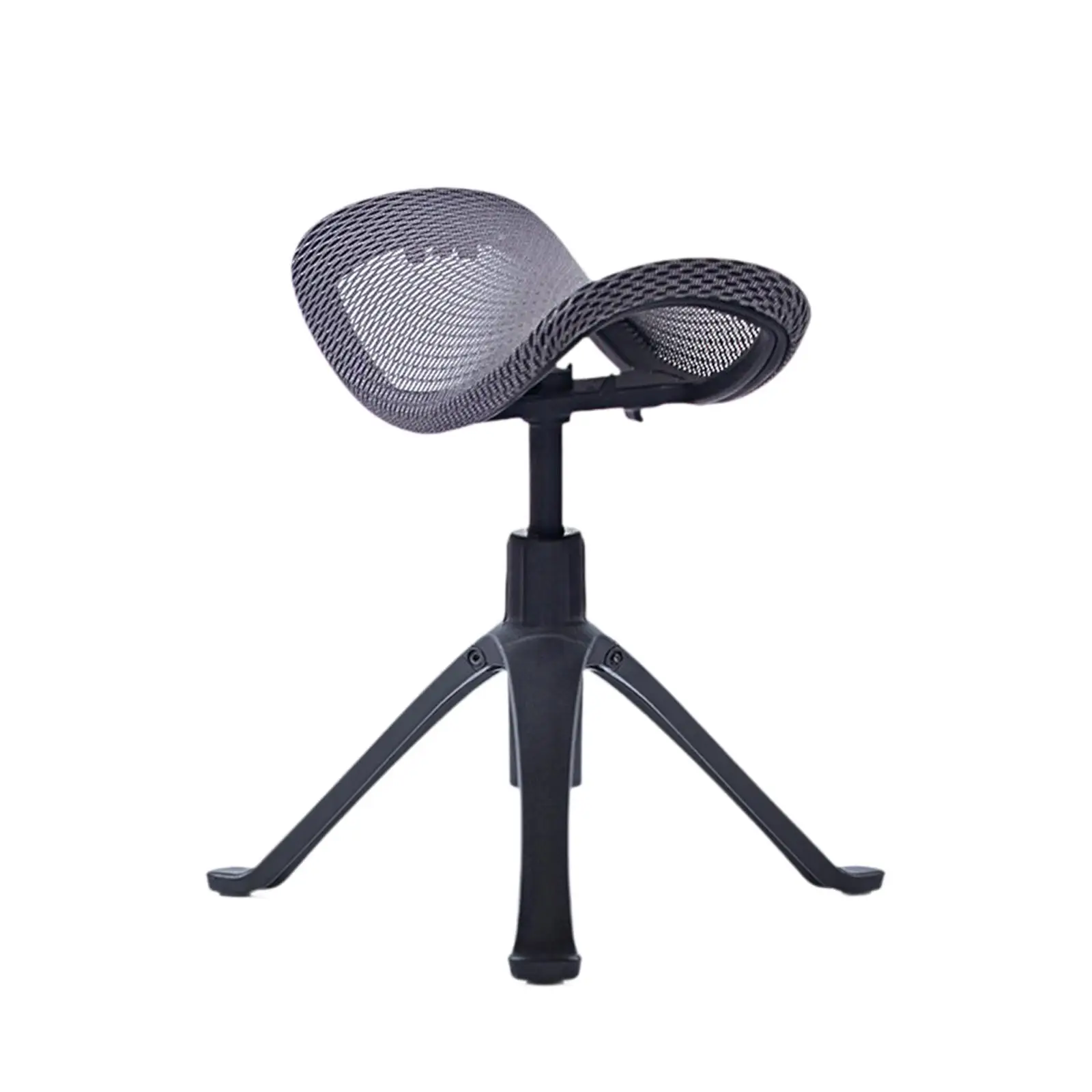 

Office Footrest 360° Rotatable Surface Leg Rest Comfortable Adjustable Height with Soft Cushion Pedicure Footrest for SPA