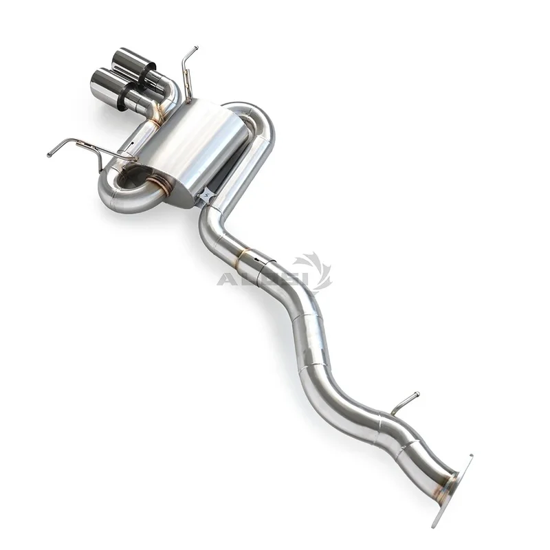ALOSI Back 130I E87 N52 3.0T 2008-2013 Sports Car Noise Stainless Steel 1.5mm Thick Smooth Exhaust