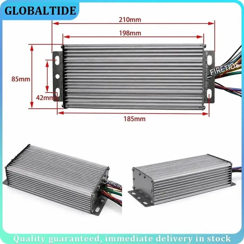 12V 24V 36V 48V Brushless Motor Controller High Power DC Motor Drive for Lawn Mower Marine Thruster Electric Vehicle