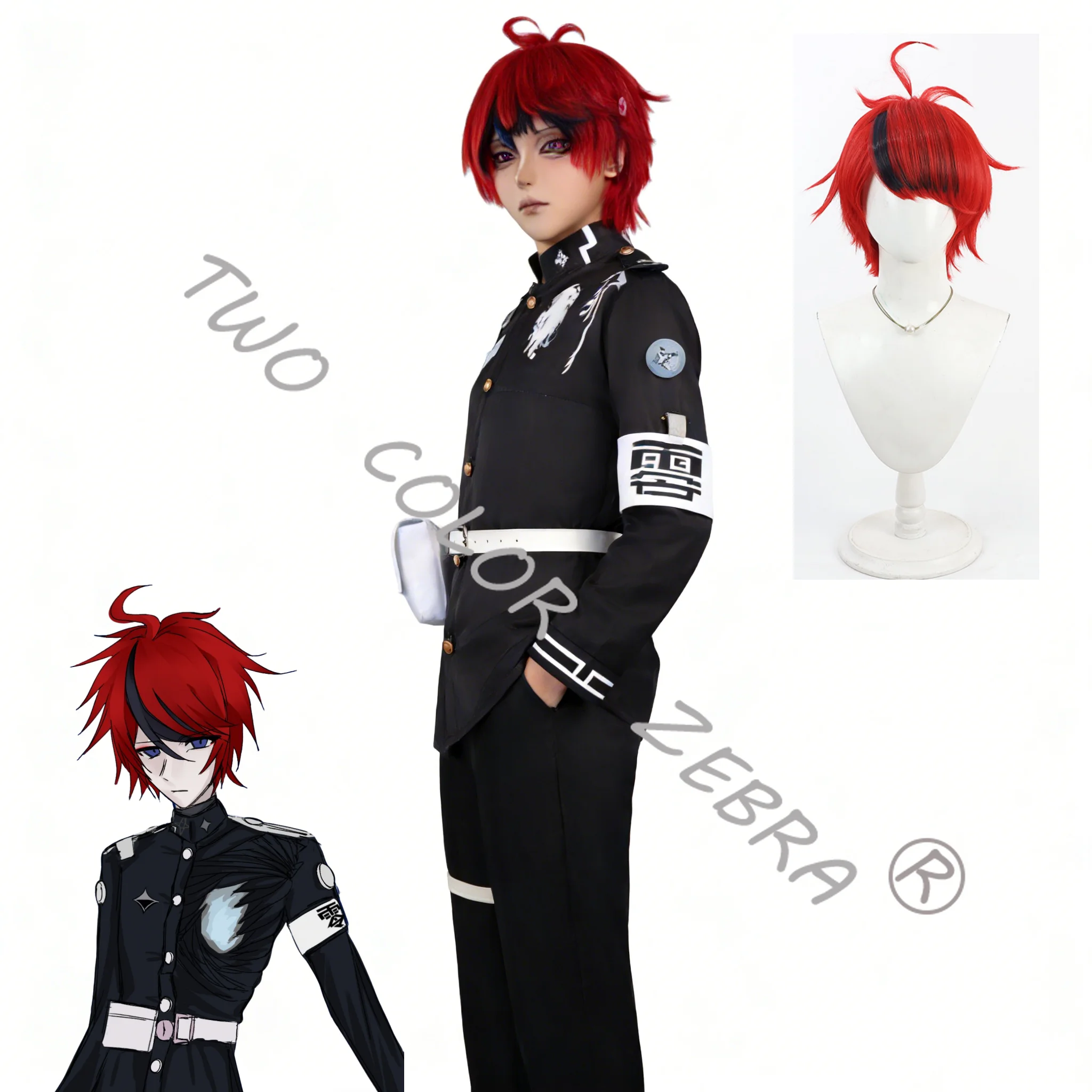 Anime Hundred Line Sumino Taku - Cosplay Anime Boy 评论和价格