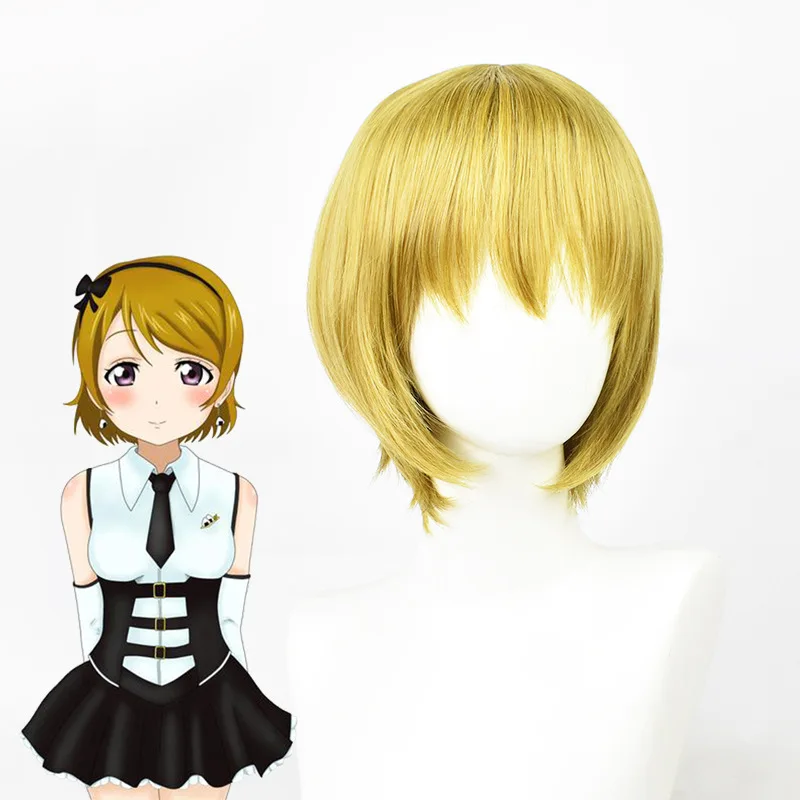 Anime Cosplay Wig for Comic Con, 2D Anime Character Role Play Wig Easy To Shape