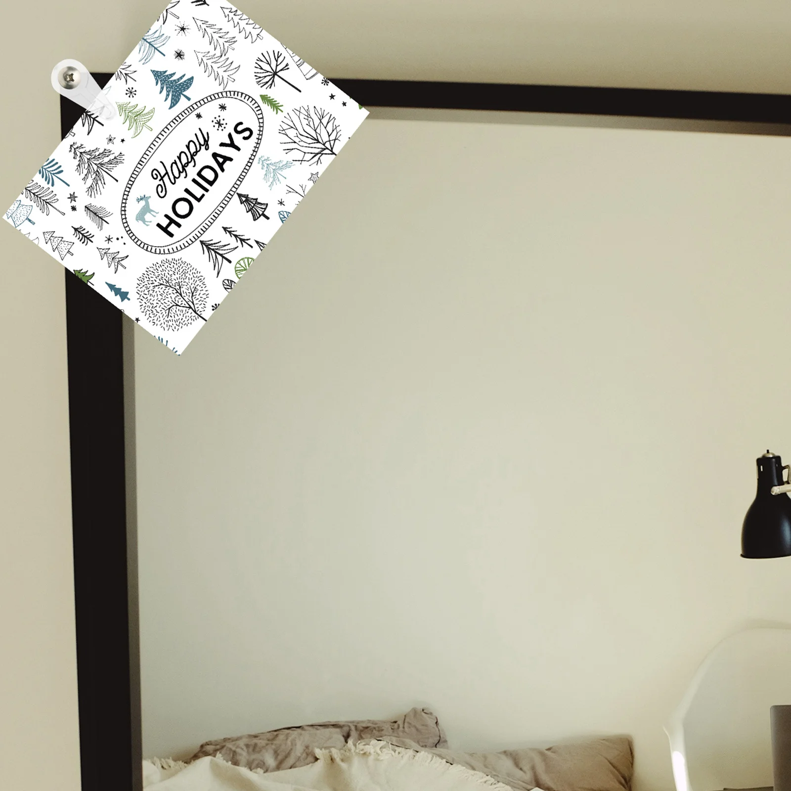 

50 шт. фиксирующая пряжка для каминного зеркала, зажим для сверхпрочных креплений пластикового шкафа