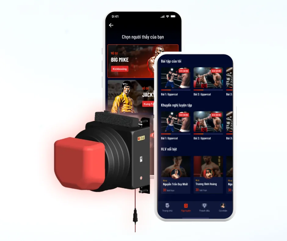 Intelligentes an der Wand montiertes Boxtraining gerät mit präziser Schlag messung, Musik training, ideal für alle Altersgruppen, Heim, Fitness studio, Dojo