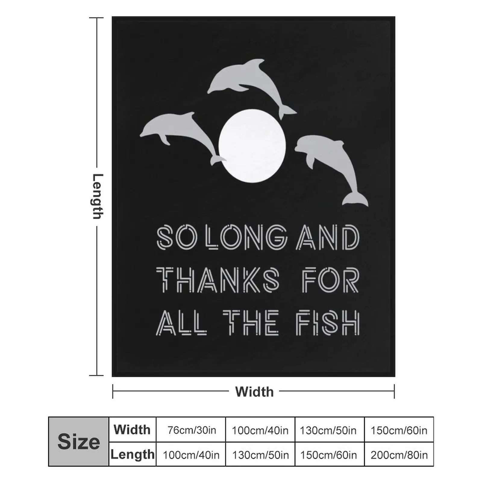 طويلة جدًا وشكرًا لجميع السمك، بطانية رمي السرير عصرية الأربعاء للأريكة والبطانيات الناعمة الرقيقة #6