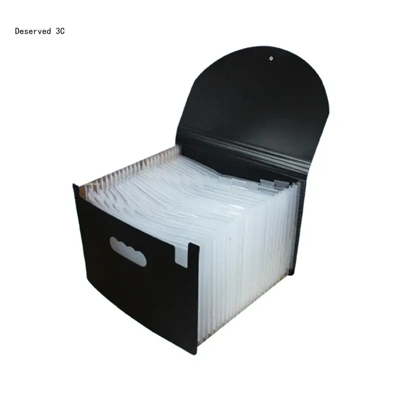 13/24/36/48/60/72 Pockets Classified File Folder Telescopic Standing Extension Folder Desktop Storage Rack