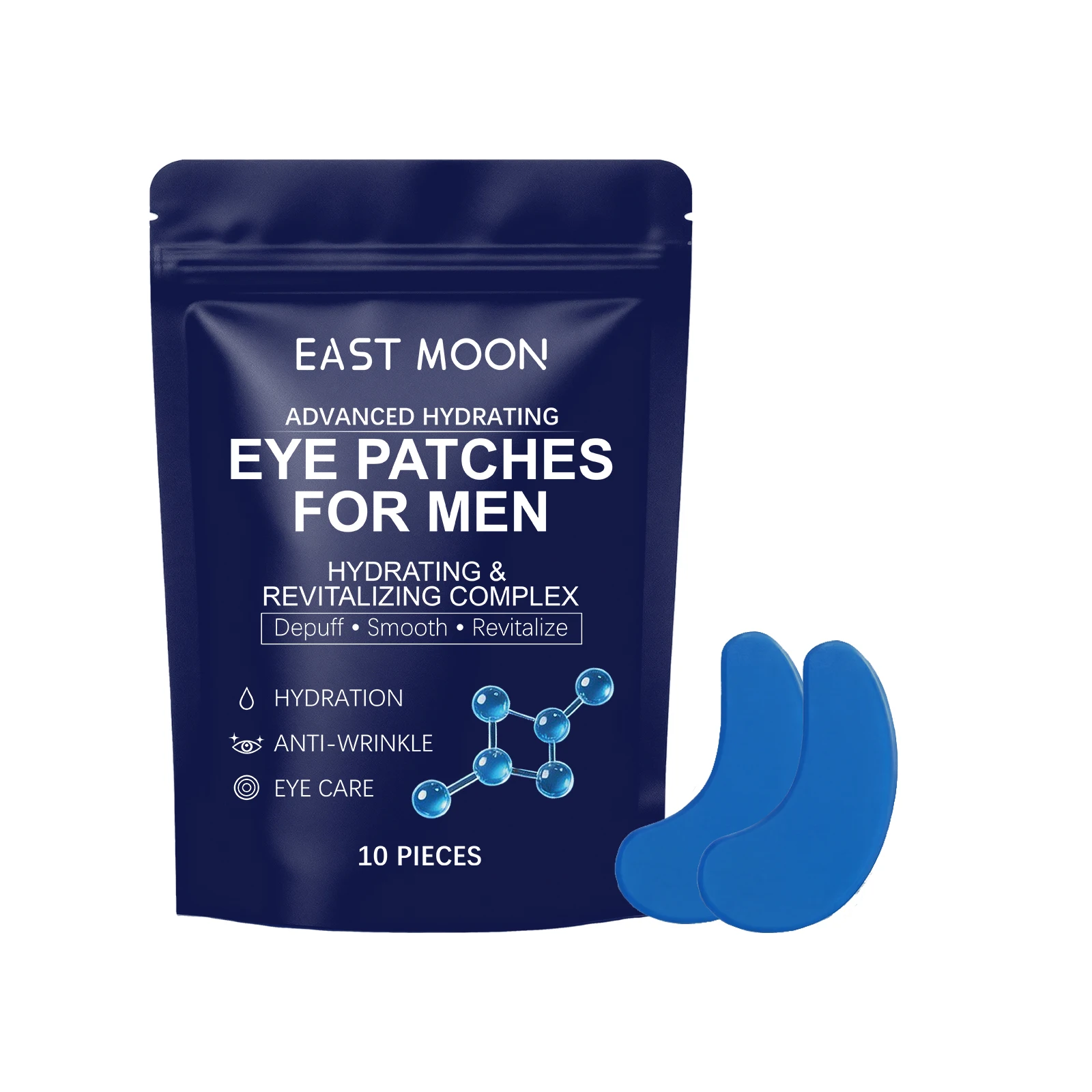 Collagen Men Firms Eye Patches For Reducing Dark Circles Puffiness Fine Lines Eye Daily Care Masks Moisturizing Firming Masks