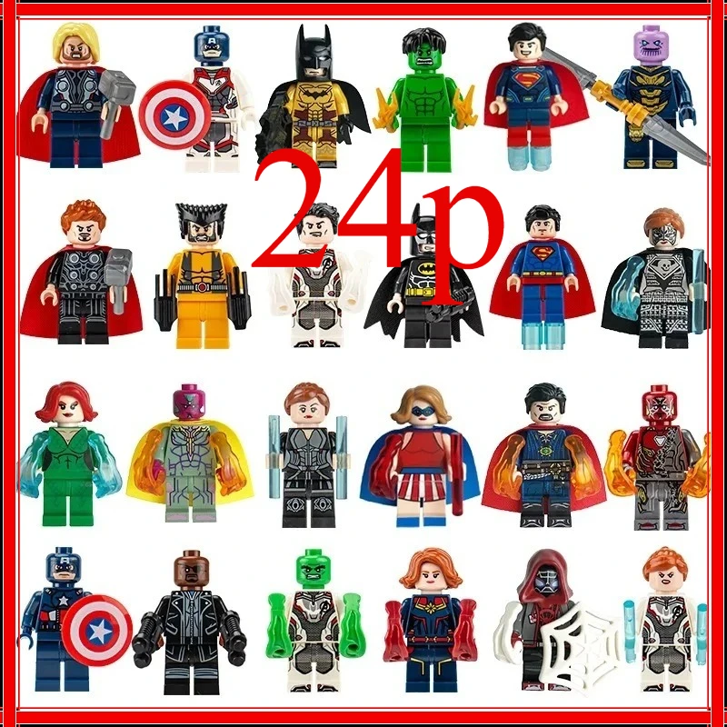 Novos Brinquedos de Blocos de Montar do League of Legends, Mini Figuras, Presentes de Aniversário, Modelos de Personagens de Desenhos Animados