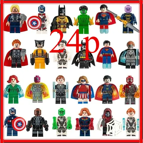 NewLeague of Legends for Building Block Doll Toys Mini Figure Toys Birthday Gifts Cartoon Character Models BuildingBlock Gift