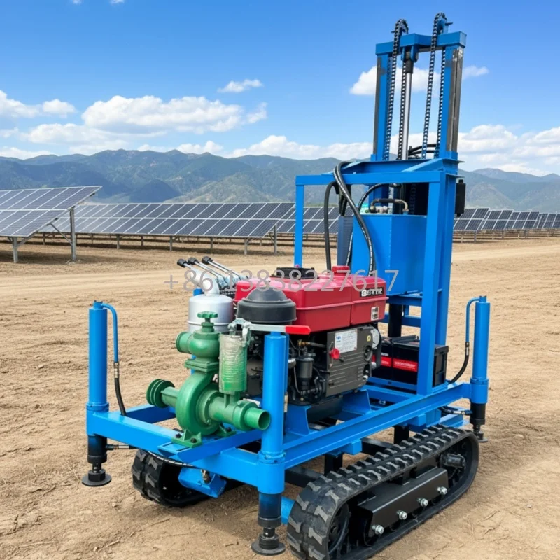 Deep Well Drilling Rig Machine Heavy Duty for Industrial Water Supply Water Well Drilling Equipment