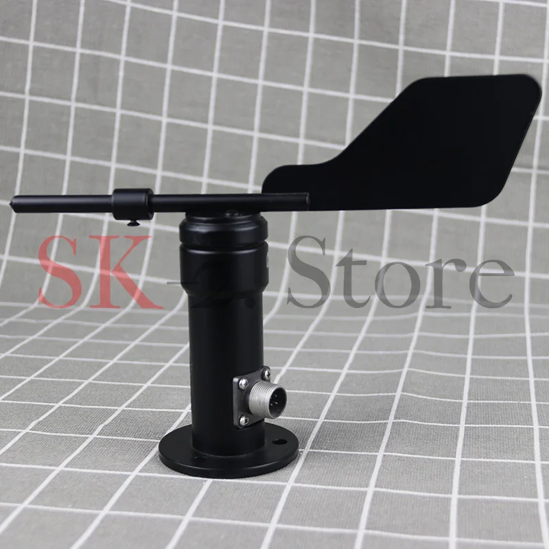 0-359.9 ° metal wind vane sensor, heated wind direction meter, automatic temperature control wind vane