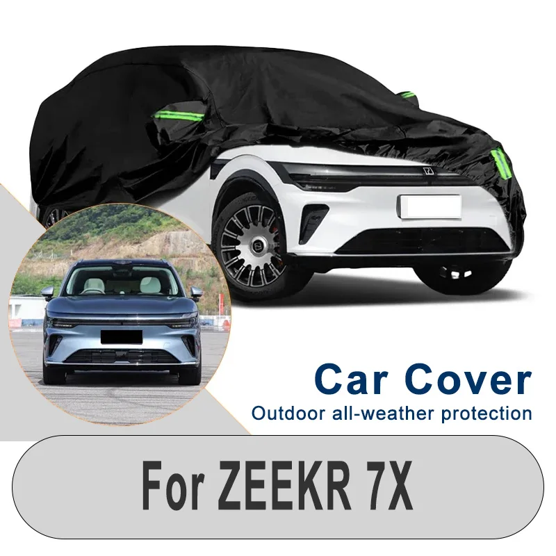 

For ZEEKR 7X Waterproof Sunproof Car Cover - Winter Summer Outdoor Snowproof Dustproof, Auto Protection Shield