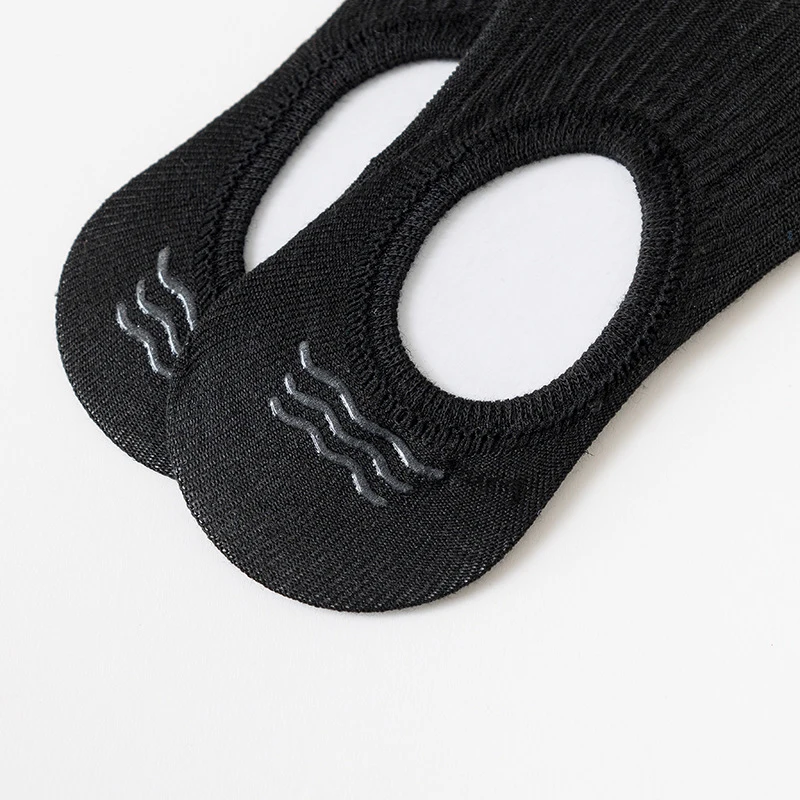 10 pairs of women's solid color invisible socks, comfortable and breathable casual soft elastic socks, spring and summer styles image 5