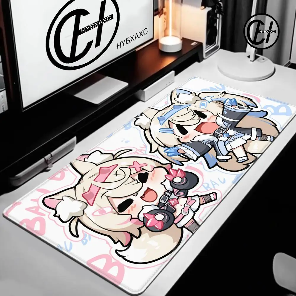 Fuwamoco Mouse Pad 1000x500 Rubber Mouse Pad 4mm Super Computer Table Mat Big Large Edge Large Game Mouse Pad Accesorios