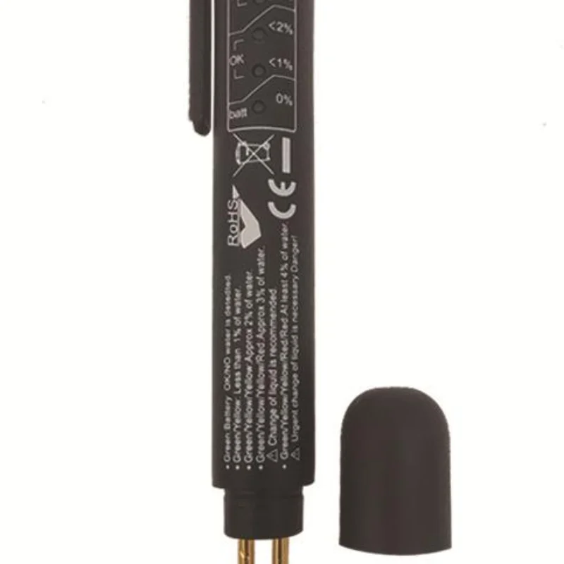

Brake Fluid Liquid Tester Pen Digital 5 LED Lights Easy Brake Oil Detection Meter for Home Garage